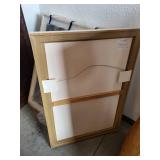 Karin Broker Etching and Embossing Untitled #1 Signed Framed Artwork 41x29