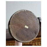 Antique Brown Stoneware Jug and Reynolds Pottery Wax Sealer