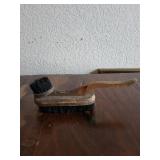 Vintage Double Brush with Wooden Handle