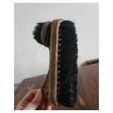 Vintage Double Brush with Wooden Handle