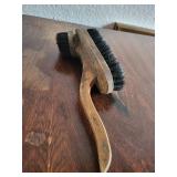 Vintage Double Brush with Wooden Handle