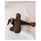 Set of 2 Vintage Toy Airplanes Cast Iron and Metal