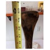 Set of 3 Vintage Wooden Canoe Paddles, Including Dick Tracy Paddle