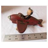 Vintage Tin and Cast Metal Toy Collection including Mickey