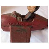 Vintage Tin and Cast Metal Toy Collection including Mickey
