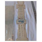 Black Moriah Madame Talbot Print and Vintage Northwest Orient Airlines Totem Pole Card