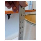 Vintage Table Lamp with Ceramic Cherub Base and Decorative Butterfly Shade