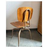 Peabody Seating Co. Chair - School Chair, Wood Seat & Back