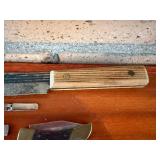 Pocket Knife Lot - Vintage Folding Knives & One Large Fixed Blade