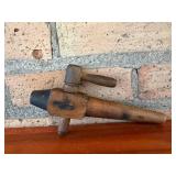 VinLizzy Vintage Wooden Barrel Tool with T-Handle – Antique Crafting Device