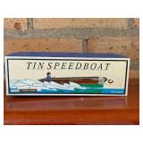 Schylling Dragon Fly Tin Speedboat - Collector Series Tin Toy Boat