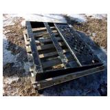 Skidsteer Pallet Fork Back Plate (UNUSED)