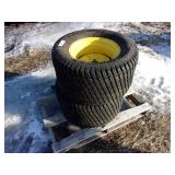 Pair of Carlisle 24x12x12 Turf Tires