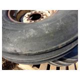 10.00-16 Four Rib Front Tractor Tires & Rims