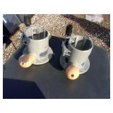 2- Bosch Router Fixed Bases