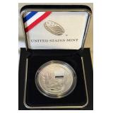 2021 P-National Law Enforcement Memorial & Museum Proof SILVER Dollar - original package with COA