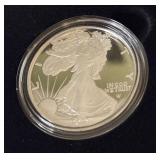 2021 W-American Eagle One Ounce Proof SILVER Bullion Dollar Coin - original package with COA