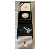 2021 P-Christa McAuliffe Proof SILVER Dollar - original package with COA