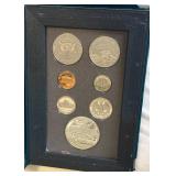 1995 Civil War Battlefield Commemorative 7 Coin Set - original package with COA