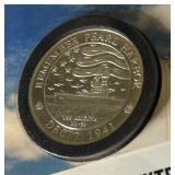 2001 Remember Pearl Harbor Commemorative SILVER Coin - original packaging