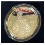 2004 P-Thomas Alva Edison Commemorative Proof SILVER Dollar - original package with COA