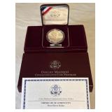1999 P-Dolly Madison Commemorative Proof Silver Dollar - original package with COA
