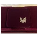 1999 P-Dolly Madison Commemorative Proof Silver Dollar - original package with COA