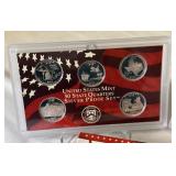 2004 SILVER Proof Set (11 coins) - original package with COA
