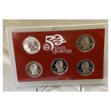 2005 SILVER Proof Set (11 coins) - original package with COA