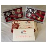 2006 SILVER Proof Set (10 coins)  - original package with COA
