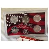 2006 SILVER Proof Set (10 coins)  - original package with COA