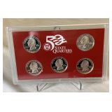 2006 SILVER Proof Set (10 coins)  - original package with COA