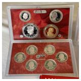 2009 SILVER Proof Set (18 coins) - original package with COA