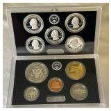 2012 SILVER Proof Set (14 coins) - original package with COA