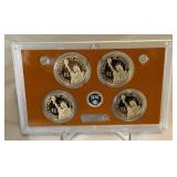 2014 SILVER Proof Set (14 coins) - original package with COA