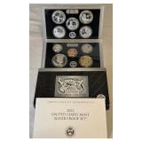 2022 SILVER Proof Set (10 coins) - original package with COA