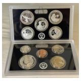 2022 SILVER Proof Set (10 coins) - original package with COA