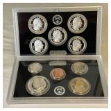 2022 SILVER Proof Set (10 coins) - original package with COA
