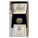 1999 Susan B. Anthony Proof Dollar Coin - original package with COA