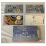 2010 Proof Set (14 coins) - original package with COA