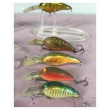 Lot of 10 Norman Fishing Lures