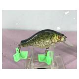 Lot of 10 Bagley Fishing Lures Shaped like Sunfish, Crappies and Bass