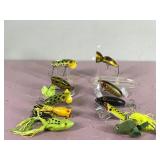Lot of 10 Collectible Fishing Lures - see description for more info