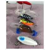 Lot of 10 Fishing Lures - see description for more info