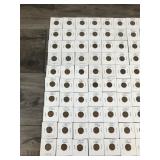 Lot of 100 Wheat Pennies - See description for years