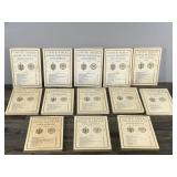 Lot of 13 - 1936-1937 U.S. Naval Institute Proceedings Soft Copy Books