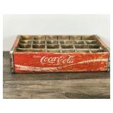 Vintage Wooden Coca Cola Bottle Crate