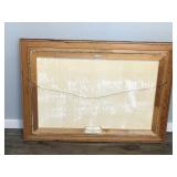 Framed Appears to be a Painting on Canvas - View Near King’s Bromley-On-Trent, Staffordshire by Thomas Gainsborough - see description for more info - it has a tag on the bag