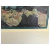 Framed Art Picture - “Cove” by William Chadwick Hamburg