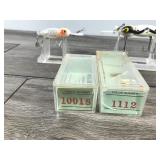 2 - Collectible Whopper Stopper Hellbender Fishing Lures in Plastic Boxes